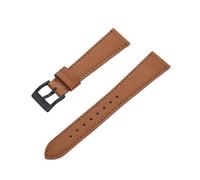ZIYIWANG Retro Carline Leather Quick Release Watch Strap 18mm To 24mm Lightweight And Comfortable Elegant And Fashionable(Brown black,19mm)