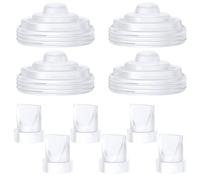 Ziyonix 10 Pieces M5 Pump Replacement Accessories, Silicone Breast Pump Replacement Parts Accessories Duckbill Valves Diaphragm Compatibl for Breast Pump Accessories