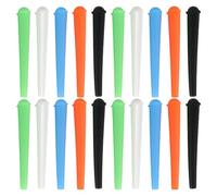 Ziyonix 20 Pieces Joint Holder Containers, 120mm Portable Cigarette Tubes, Plastic Smell Proof Doob Tube for Transportation, Joint Cone Holders for Cigarette Pills Sealed Storage