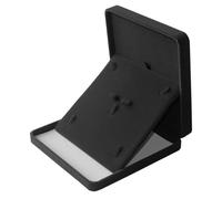 Ziyonix Velvet Jewelry Set Box, 19 x 19 x 4 cm Jewellery Gift Box Plush jewelry Set box jewellery Organizer Holder for Women Jewelry Bracelet Necklace Earring Ring (Black)