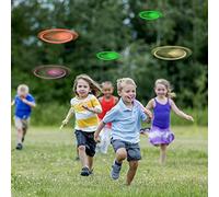 ZIYOUA Party Bag Fillers for Kids, 12 Pcs Pull String Spinning Flying Disc Helicopter Toys Pinata Filler, Fun and Colorful Birthday Party Favors | Classroom Prizes (Color Random)