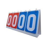 ZiYouao Scoreboard Score Board Tabletop Scoreboard Score Boards(Red Blue)
