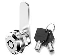 ZiYuya 16mm Thread Tubular Cam Lock with Key Different, Lock for RV Storage Mailbox Letterbox Cupboard Cabinet Draw Tumbler Post BoxDresser Door Locker Locks