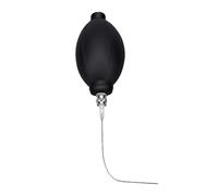 Ziyvural Egg Blower Kit Single Hole Manual Pump for Decorating (Black) | Stainless Steel and Rubber Tools, No Mouth Contact Operation, Fast Empty Shells for Easter Crafts, DIY Art Projects,