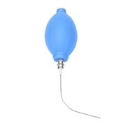 Ziyvural Egg Blower Kit Single Hole Manual Pump for Decorating (Blue) | Stainless Steel and Rubber Tools, No Mouth Contact Operation, Fast Empty Shells for Easter Crafts, DIY Art Projects,