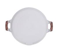Ziyvural Indoor Smokeless Electric Grill Pan, 1350g Round Maifanite