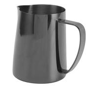 Ziyvural Milk Frothing Pitcher 304 Stainless Steel 20oz Latte Art Cup | Coffee Steaming Pitcher with Slim Spout for Home Barista, Rustproof Milk Cup, Easy Pour Creamer Container for Cappuccino