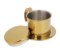 Ziyvural Vietnamese Coffee Filter, Fine Mesh Stainless Steel Drip Pot for | Food-grade Stainless Steel, Fine Filter for Smooth Taste, Detachable for Easy Cleaning, No Paper Filter Needed