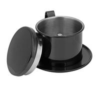 Ziyvural Vietnamese Coffee Filter, Fine Mesh Stainless Steel Drip Pot for | Food-grade Stainless Steel, Fine Filter for Smooth Taste, Detachable for Easy Cleaning, No Paper Filter Needed