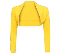 ZJ Clothes Ladies Long Sleeve Shrug Womens Bolero Cardigan Top