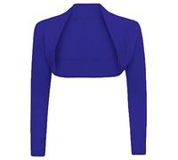 ZJ Clothes Ladies Long Sleeve Shrug Womens Bolero Cardigan Top