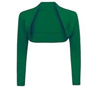 ZJ Clothes Ladies Long Sleeve Shrug Womens Bolero Cardigan Top