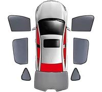 zjbzq Car Side Window Shades for MINI F55 5-door F55, UV Protection Sun Shade Cover Front Rear Windshield Shade, Magnetic Car Window Sun Visor Blinds Covers,G/7PCS