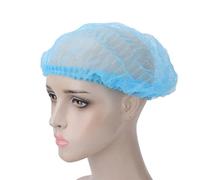 ZJchao 100pcs Disposable Shower, Non Woven Fabric Stretchable Breathable Bath Cap for Women, with Comfortable Fit for Makeup Removal Hair Care Spa Swimming