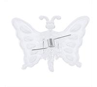 ZJchao 100Pcs Garden Plant Clips, Upright Growth Support for Orchids, Plastic Mini Stakes for Flowers