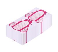 ZJchao 100Pcs Nail Extension Forms Self Adhesive Nail Forms Stickers for Acrylic UV Gel Nails with Number Marks for Professional Home Use