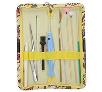 ZJchao 11pcs EAR Spoon Scoop Stainless Steel EAR Wax Pick Earwax Curette Remover Kit GENTLE EAR CLEANING TOOL (Owl Ear Picking 11 Piece Set)