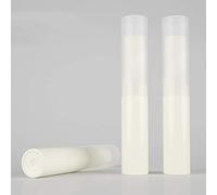 ZJchao 12PCS Empty Lipstick Tubes Plastic PP DIY Lip Balm Container for DIY Lipstick Translucent Leakproof Snap On Caps Perfect for Homemade Cosmetic Crafts