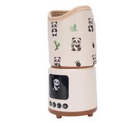 ZJchao 2 in 1 White Noise Bottle Warmer, Portable Sleep Machine with LCD Screen and for Baby Milk Heating and Soothing at Home Office Travel