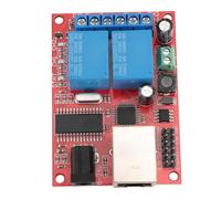 ZJchao 2 Way Ethernet Relay Module with Delay Timer, /UDP Control and Web Server Function for Remote Switch Automation S