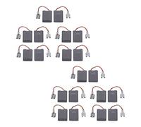 ZJchao 20Pcs Motor Carbon Brushes Carbon Motor Brushes Electric Motor Brushes for Angle Grinder Electric Drill Hammer Power Tool Replacement Parts with Copper Material 16x6x22mm