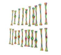 ZJchao 21pcs Cat Spring Toy, Nylon Colorful Interactive Scratch Coil Tube with Catnip, for Kitten Cats Play Exercise Fun