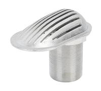 ZJchao 2in Marine Boat Intake Strainer 316 Stainless Steel Water Filter Scoop for Yacht Kayak with Fine Mirror Polishing Proof Construction