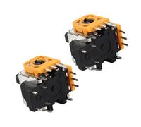 ZJchao 2Pcs 3D Analog Joystick Module with Hall Effect Sensor, Replacement Rocker for DIY Game Controller Projects, Compatible with Analog Potentiometer Circuits Electronic Motion