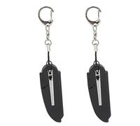 ZJchao 2PCS Beard Brush For Men Folding Beard Combs with Round and Square Mirror, Antistatic Pocket Comb Grooming Brush Set For Travel Home