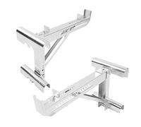 ZJchao 2PCS Ladder Jacks Ladder Stabilizer Stand Kit Adjustable Tripod Load Bearing Bracket for Platforms Up to 20 Inch with Alloy Steel Construction