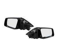 ZJchao 2pcs Side Door Mirrors, Electric Folding Wing Mirrors with Signal Lamp Heated Memory Function, Replacement for W204 C180 C200 C250 C300 2008 2014