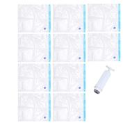 ZJchao 3D Printer Filament Storage, 10Pcs Filament Dryer Vacuum Sealing Bags Safekeeping Bags 3D Printing Tool Kit Printing Accessories for PLA Printer Parts + 1Pc Air