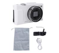 ZJchao 4K Digital Camera 16X Zoom 64MP Resolution CMOS Sensor with Built in Image Stabilization for Vlogging Photography and Webcam Streaming