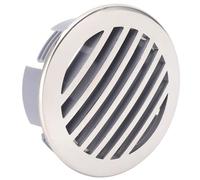 ZJchao 4pcs Boats Air Outlet Grill Marine Vent Cover 316 Stainless Steel High Polished Cap for Yachts RVs with Adjustable Regulating Valve