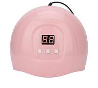 ZJchao 54W High Power LED Nail Dryer, Baking Gels Quickly Dry Manicure Tool for Home Use, Universal USB Cable Power Supply, ABS Material, White, 18 Light Chips (SUNX4)