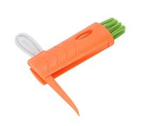 ZJchao 5pcs Cleaning Brush Nylon Hair Shaver Cleaner Brush Portable Easy Grip Cup Plate Brush Orange