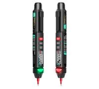 ZJchao 6000 Counts Digital Pen Multimeter, LCD Display with Backlight, Flashlight, NCV, Auto Off, Voltage, Current, Capacitance, Diode, Continuity Tester (With phase sequence detection)