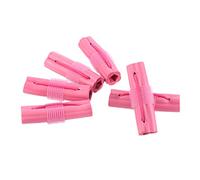 ZJchao 6Pcs Foam Sponge Hair Curler Rollers for Curly Waves Loose Curls Ringlets Hair Styling Tools with Self-Adhesive Layer High-Stretch Rubber Band No Hurt Hair