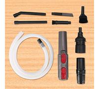 ZJchao 9 Pcs/Set Vacuum Cleaner Attachments, Micro Cleaning Kit Vacuum Cleaner Brush Dust Removal Tool Set Mini Universal Attachments, Sturdy Mini Vacuum Cleaner Kit, for Cars Sewing Machines
