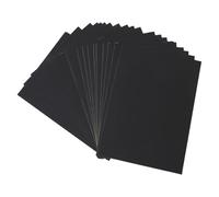 ZJchao A4 Scratch Paper, 50 Sheets Black Paper for Kids and Adults, with Bamboo Stylus for Drawing, Painting, Crafting, 8.3 X 11.4 Inches (Gold)