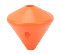 ZJchao ABS Freediving Lanyard Fixer Proof Diving Rope Safety Plug Secure Underwater Traction Rope Fixing Tool for Diving Snorkeling Swimming Accessories (Orange)