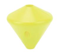 ZJchao ABS Freediving Lanyard Fixer Proof Diving Rope Safety Plug Secure Underwater Traction Rope Fixing Tool for Diving Snorkeling Swimming Accessories (Fluorescent Yellow)