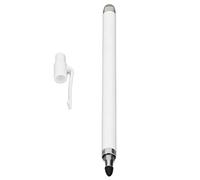 ZJchao Accurate Control Aluminium Stylus Pen for Tablets & Smartphones - Design with Replaceable Nibs and Writing Experience (White)
