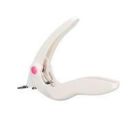 ZJchao Adjustable Acrylic Nail Clipper, Gel False Fake Nail Cutter with Plastic Handle and Stainless Steel Head, for Home Manicure Shop or Salon