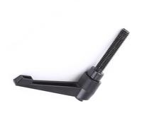 ZJchao Adjustable Fixing Handle M10 1.5 Thread Kip Handle S Adjustable Handle Clamping Lever with Stud Ratcheting Feature Coating [M10*25] (M10*40)