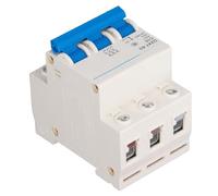 ZJchao Amp Mounted Breakers Miniature Circuit Breaker 3 Pole 10A PA66 Overload Protector for DIN Rail Mount Low Voltage Electrical Systems 400V
