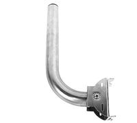 ZJchao Antenna Mount, Antenna Mount Bracket Adjustable Outdoor Mounting Pole, Mast Pole Universal, Universal J Pipe for & Weather Station