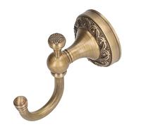 ZJchao Antique Copper Stainless Steel Single Prong Hook Single Coat Hook Single Robe Hook Wall Mounted for Bathroom Bedroom with Easy Installation