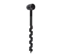 ZJchao Auger Drill Bit, Black Hardness Light Weight Manual Auger Drill Garden Bit For Planting Garden For Wilderness Woodworking (19-230mm)