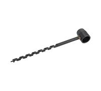 ZJchao Auger Drill Bit, Black Hardness Light Weight Manual Auger Drill Garden Bit For Planting Garden For Wilderness Woodworking (10-230mm)